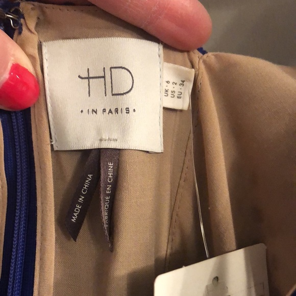 HD in Paris Blue Dress from Anthropologie - Picture 2 of 6